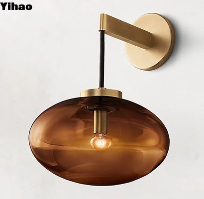 kopen Wandlampen voor het huis Decoratieve wandlampen met messing en schroefinrichting online vervaardiging