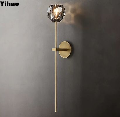 kopen 85-265 Volt Hardwired Indoor Decorative Wall Lamps Lampen met messing afwerking online vervaardiging