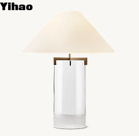 kopen Holle cilindrische minimalistische moderne studietafellamp 110V-120V online vervaardiging