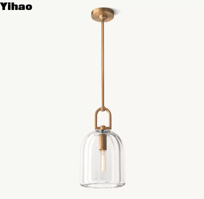 kopen Cylindervormige glazen hanger licht botanicus Cloche hanger bedraad online vervaardiging