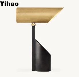 kopen 150 graden draaien omhoog massief koperen buizen Bedlamp voor de woonkamer online vervaardiging