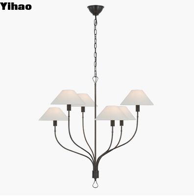 kopen AL 5002 Griffin Large Staggered Tail Chandelier door Visuele Comfort online vervaardiging