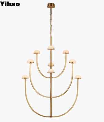kopen KW 5622 Pedra X-Large Drie-laagse Messingkristalkroonluchter Bronze / gepolijst nikkel / antiek gebrand messing online vervaardiging
