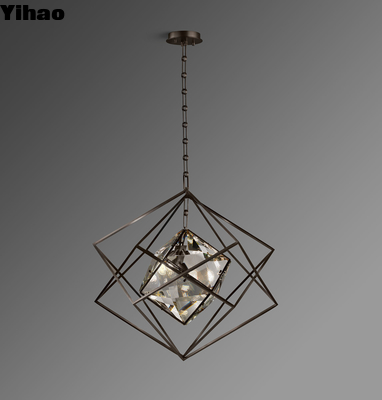 kopen Moderne Scandinavische Messing Kroonluchter met Warm Wit Licht 3000K CCT online vervaardiging