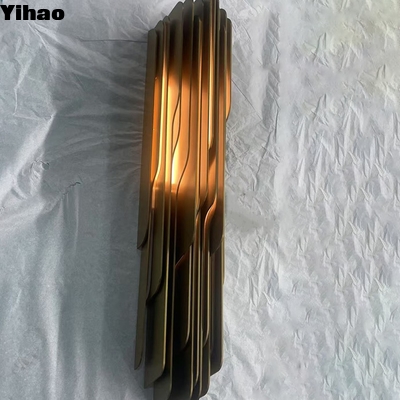 kopen Modern Brass LED Wall Lamp with Warm White Light 3500K online vervaardiging