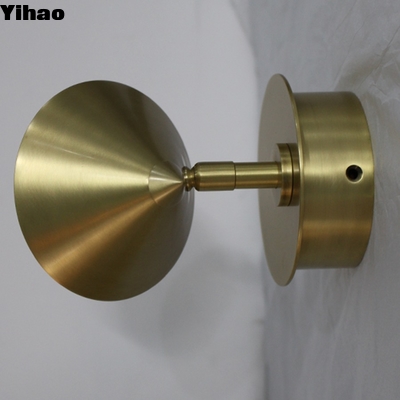 kopen Modern Brass LED Wall Lamp with Dimmer for Living Room online vervaardiging