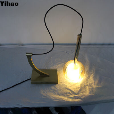 kopen Koper wandlamp met 2700K warm wit licht en glazen schaduw voor moderne decoratie online vervaardiging