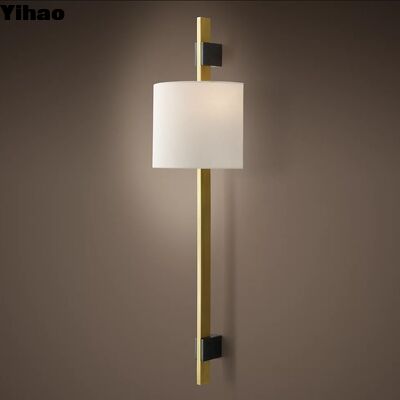 kopen Yihao moderne koperen wandlamp met 2700K warm wit licht voor woonkamer decoratieve wand sconce online vervaardiging