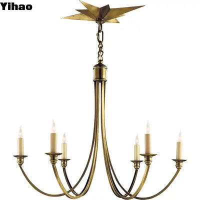 60 Watt Chrome Luxe Foyer kandelaar