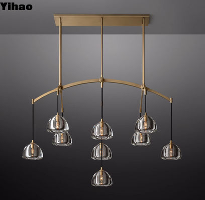 Antieke goud plafond licht kandelaar voor woonkamer / eetkamer / slaapkamer