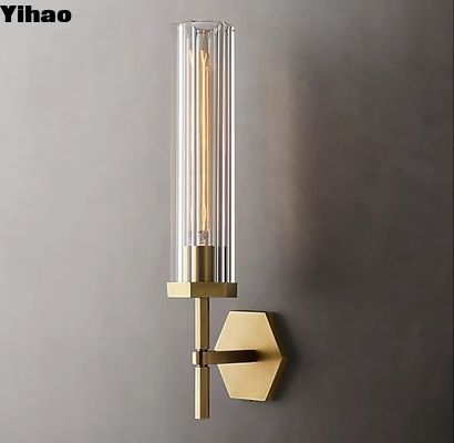 Led wandlamp Decoratieve wandlampen met messing Afwerking Binnenverlichting Uw huis Decoratie Verlichting Opties