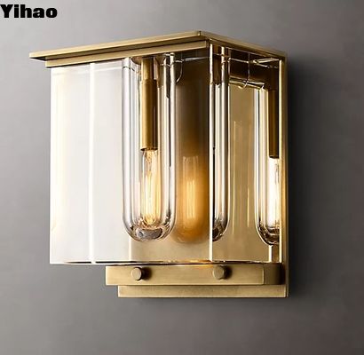 25W Sand Cast Brass Modern Indoor Wall Sconces voor woonkamer