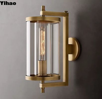 Fancy binnenhuis decoratieve wandlampen lampen met messing afwerking