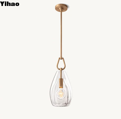 Bronzen cilinder hangend hangend licht hedendaags LED-botanicus fluit hangend