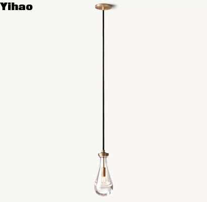 Nickel / Messing / Brons Hangende Keuken Regenglas Hanger Verlichting