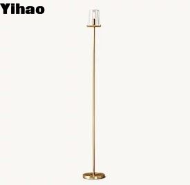 60' 'H Moderne Messing Lezen Floor Lamp Gepolijst Nikkel Afwerking