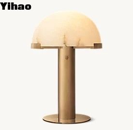 Restaurants 15W E26 LED tafellampen met een alabasterschaduw