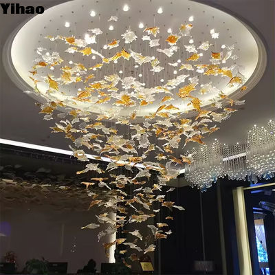 LED lichtbron kristalglas project kandelaars voor lobby