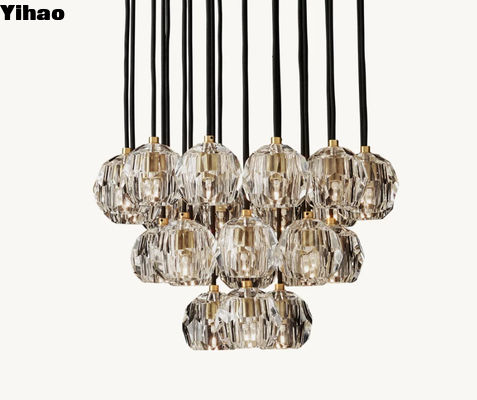 Moderne LED Vintage kandelaar op maat gemaakt met nikkel messing brons afwerking