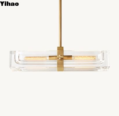 Nickel/kasseroen/brons hotelkroonluchter Een must-have verlichtingsstuk met E27/E26 lamp