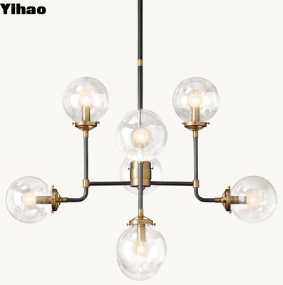 Kandelaar gloeilamp type Kristalkandelaar Nikkel/kasseroom/bronzen frame Kleur