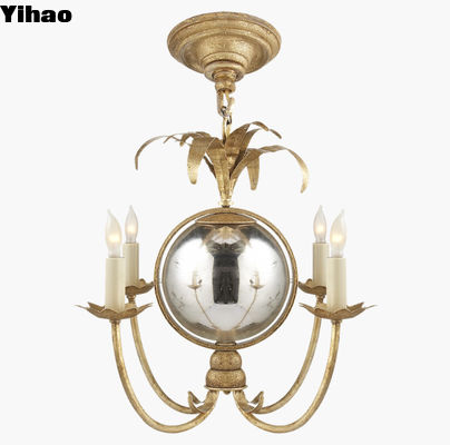 Gramercy Mini Chandelier Aanpasbare gloeilampen Aanpasbare spanning