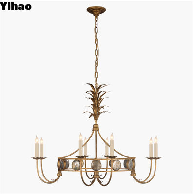 Gramercy Medium Ring Kandelaar Messing Brons Moderne Vintage Kandelaar