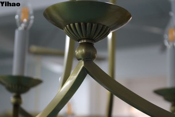 Hedendaagse plafond berg Gouden kristal kroonluchter voor woonkamer slaapkamer hotel