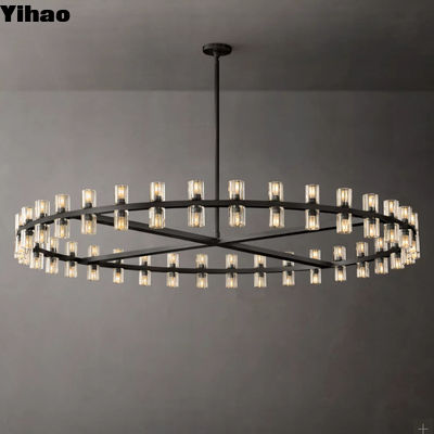Moderne ronde kristallen kroonluchter voor eettafel woonkamer slaapkamer verlichting