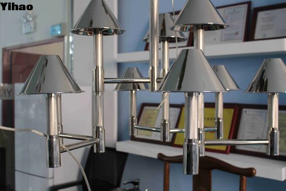 Luxe yihaowo YH-1025-7 Messing kristal kroonluchter