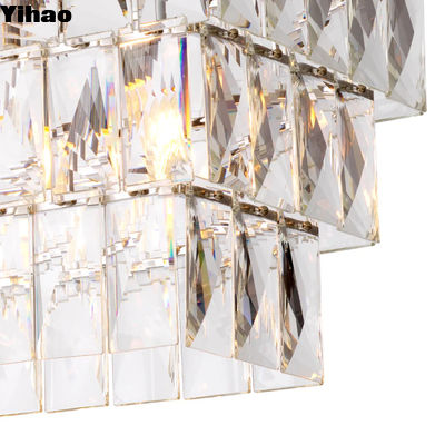 Moderne kristal luxe Led Hanging Art Decoratieve kroonluchter voor Eettafel Woonkamer Slaapkamer Huis
