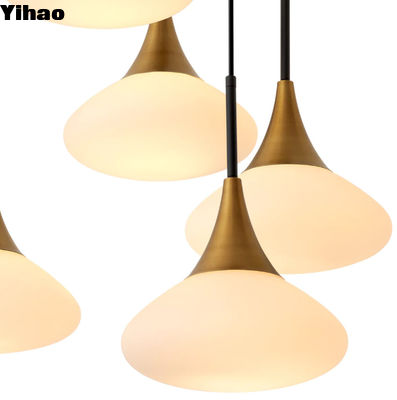 Hot Hanging Art Decoratief LED Moderne Hanger Lampen Slaapkamer Villa Woonkamer Kandelaar