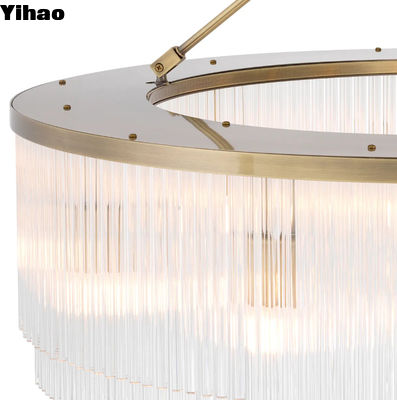 Warme verkoop Moderne luxe kristal binnenkunst Decoratieve decoratie Licht Luxe plafond kandelaar Restaurant