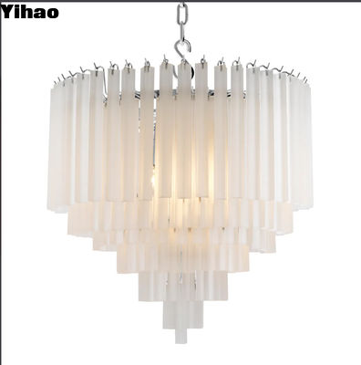 Villa Hall LED Modern Art Deco Design Kristal kroonluchter Voor Hotel Huis Woonkamer