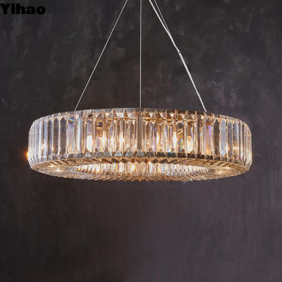 Herodes hanger Glimmerende kristal kroonluchter in messing voor binnenruimtes