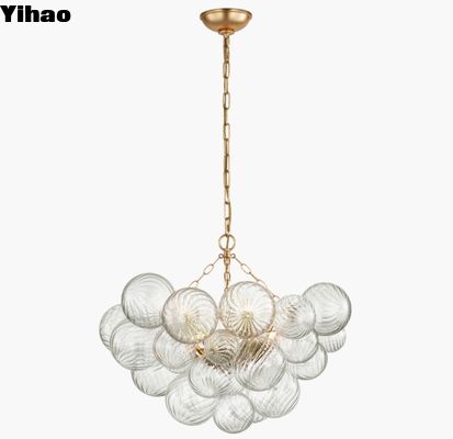 Talia medium kroonluchter glazen hanglamp jn 5111