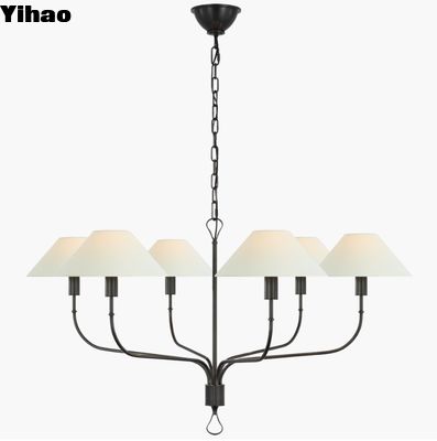 Visual Comfort Griffin Extra Grote staart kroonluchter AL 5005