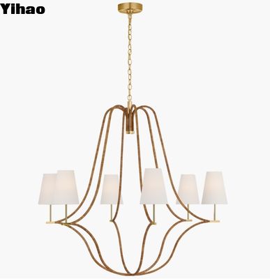 Visual Comfort Biscayne extra grote omwikkelde kroonluchter CHC 5583