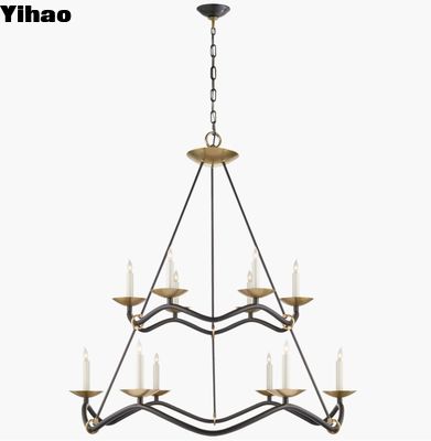 Visual Comfort Choros Twee-laagse kroonluchter S5041