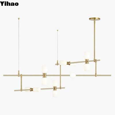 Visual Comfort Modern Rail Chandelier 700MDCHCR