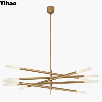 Visual Comfort Rousseau Grande Tien licht articulerende kroonluchter KW 5587