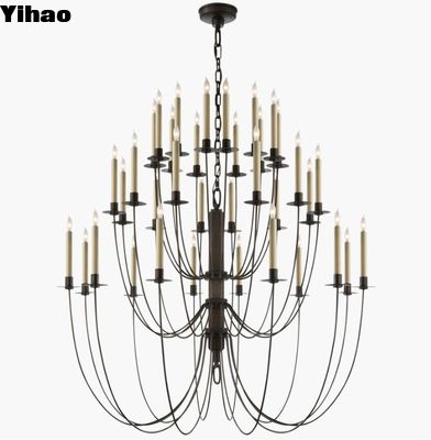 Visual Comfort Erika Drie-laagse kroonluchter TOB 5206