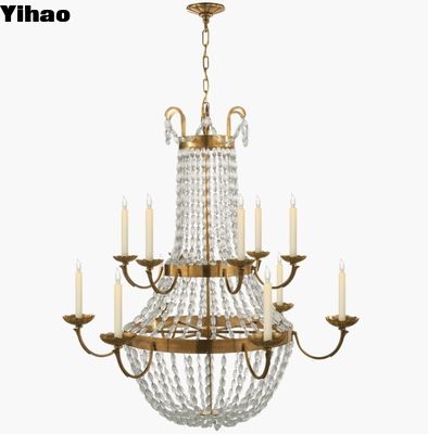 Visual Comfort Parijs vlooienmarkt Grande Chandelier CHC 1508