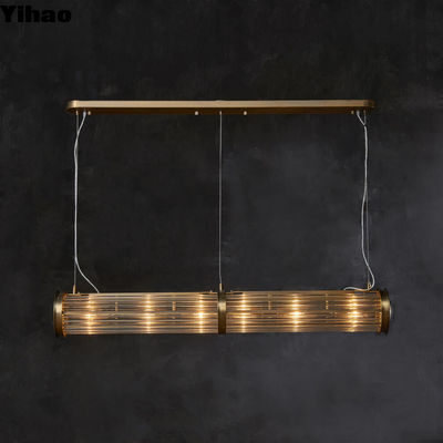 Newton Rectangular Hanger Bronze Afwerking met verstelbare ketting/staaf