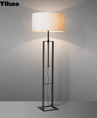 Verstelbare hoogte Messing boerderij vloerlamp voor moderne decoratieve verlichting