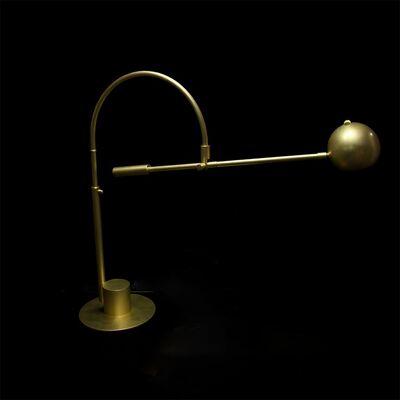 Yihao Modern Messing Metal LED Desk Lamp met E14 gloeilamp basis voor woonkamer en slaapkamer