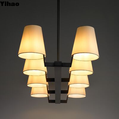 Verstelbare hoogte Messing lichaam Hangend hanglamp met 50000 uur levensduur voor moderne woonkamers