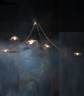 Custom Brass Body Chandelier met 2700K Warm White LED en 50000 uur levensduur voor binnenwoningen