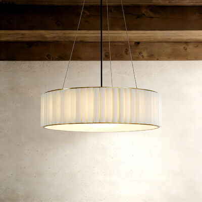 YH Minimalist Brass Body Chandelier met 3500K Warm White LED en 36.000 uur levensduur voor eetkamers