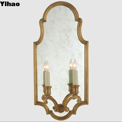 Handgemaakte Messing Wand Sconce met aanpasbaar ontwerp en 2700K Warm Wit Licht voor Elegante Interieur Decoratie